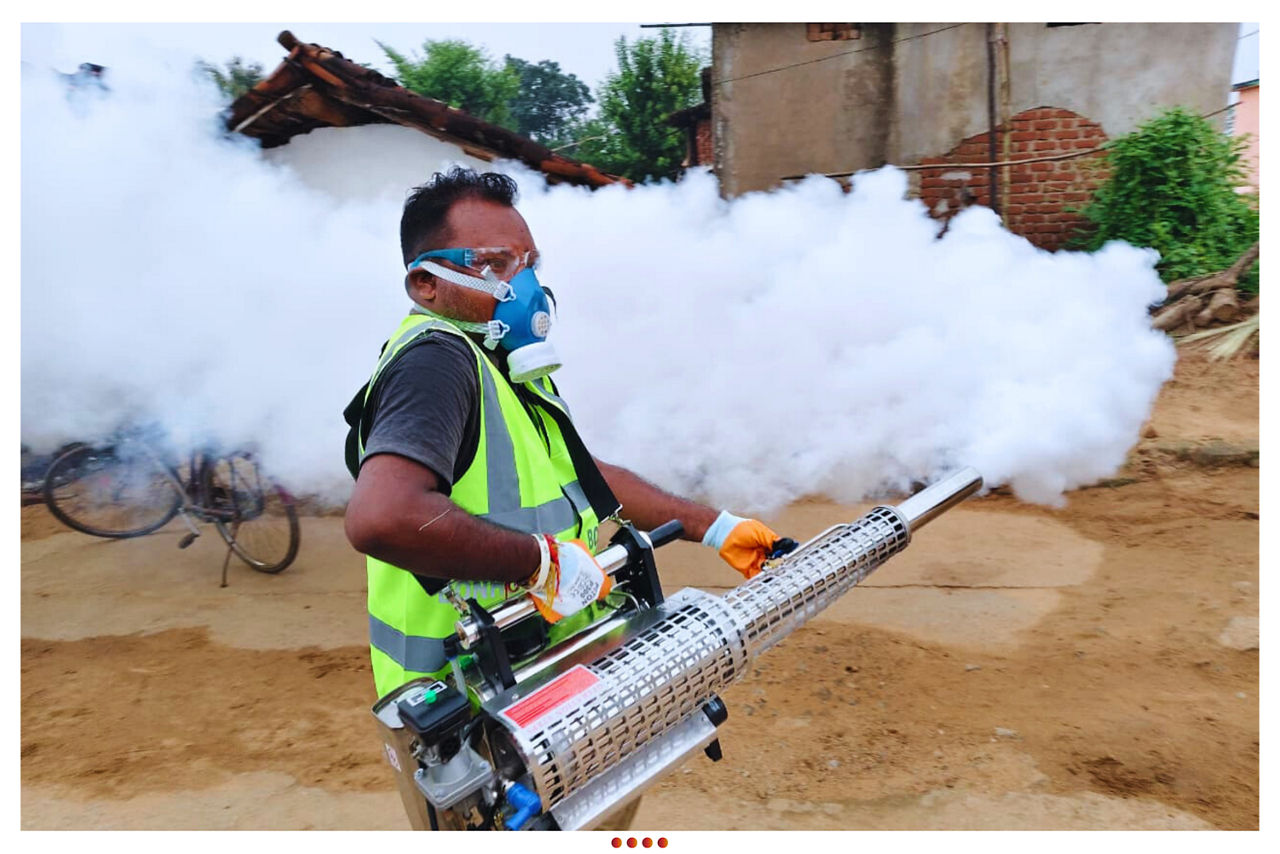 Focused fumigation support program helps combat vector-borne diseases in Odisha 