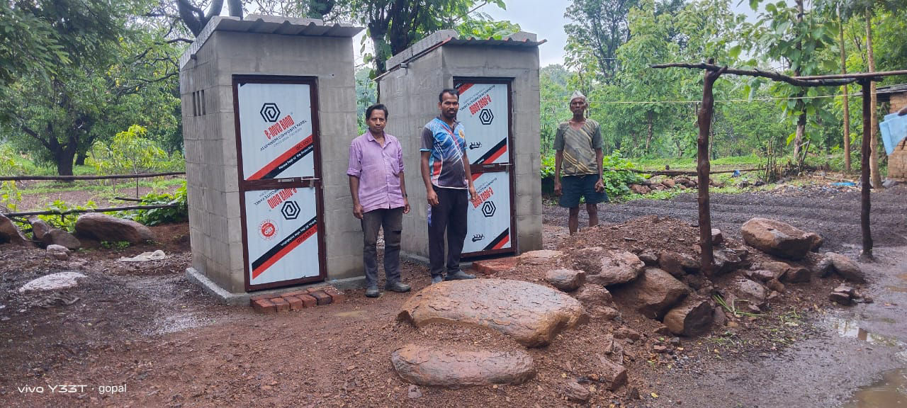 200 household toilets help restore dignity for 500 residents of Surgana, Nashik